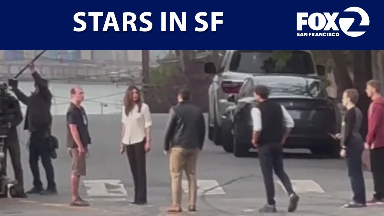 Andrew Garfield, other celebrities, seen filming movie in SF | KTVU