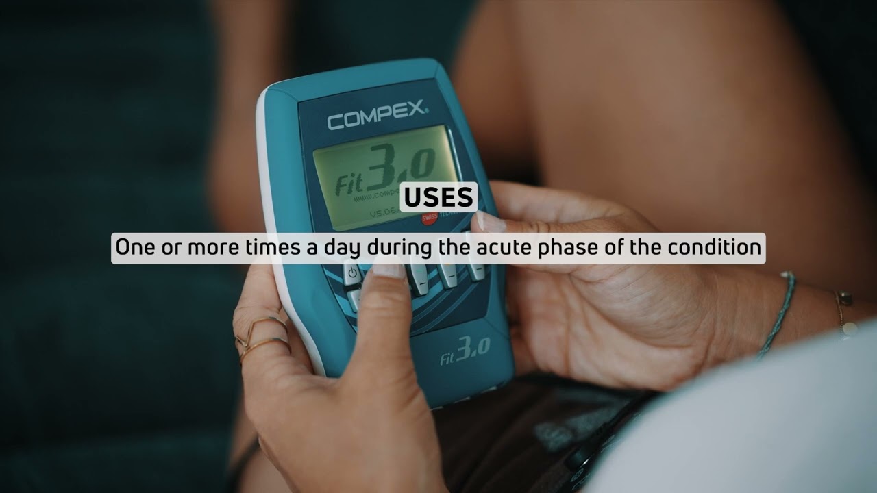 Relieve Period Pain with a Wired Compex Muscle Stimulator 