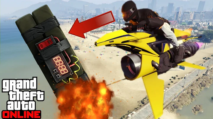 Gta v online: how to destroy  oppressor mk 2 on foot! (easy method)