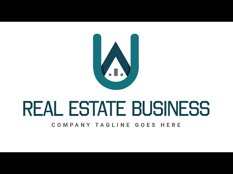 U Logo Design Illustrator | U Letter Logo Design Illustrator | Construction Logo