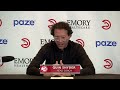 Hawks vs. Hornets Postgame Press Conference: Quin Snyder