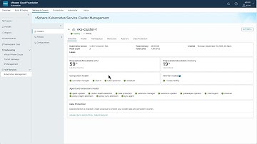 Kubernetes Multi-Cluster Management in VMware Cloud Foundation