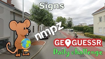 Geoguessr Daily Challenge - NMPZ - Something Is Missing From This Street Sign