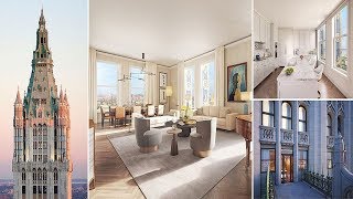Penthouse in the iconic Woolworth Building Manhattan dubbed The Pinnacle goes on sale for $110m