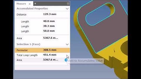 Autodesk Inventor - Measuring Enhancements