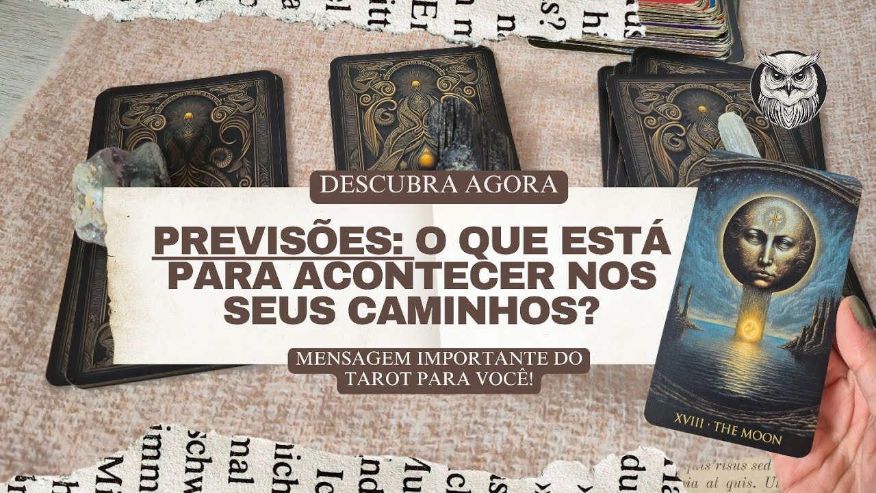 PREVISÕES FORTES: O QUE ESTÁ PARA CHEGAR NA SUA VIDA? O TAROT REVELA TUDO! - tarot responde #tarot