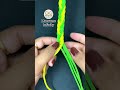 How to Make a Macrame 6 Strand braid bracelet"Quick & Easy" #macrame #knots #diy #diycraft #shorts