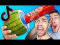 WIR TESTEN VIRALE TikTok FOOD HACKS 2 !!! | Kelvin und Marvin