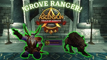 Ascension WOW |GROVE RANGER| LEVELING PVP