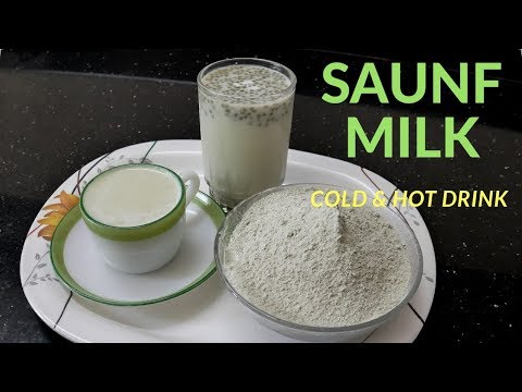 how-to-make-saunf-milk-cold-drink-&-hot-drink-|-enjoy-saunf-drinks-in-all-season