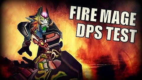 Feenix WoW 2.4.3 - Fire Mage DPS Test