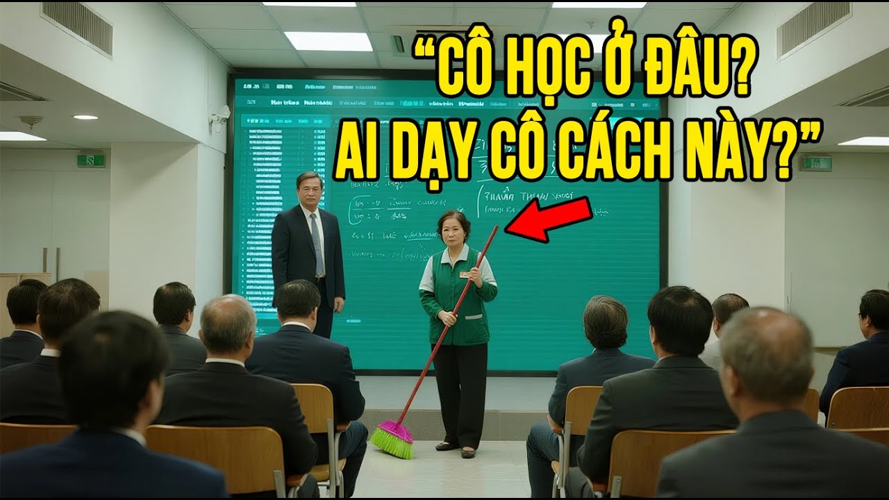 Chưa Ai Giải Được Trong 3 Năm, Cô Lao Công Giải Trong 3 Phút Khiến Nữ Tỷ Phú Choáng Váng