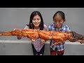 Bà Tân Vlog | Cá Sấu Khổng Lồ Nướng Siêu Cay | Grilled Crocodile