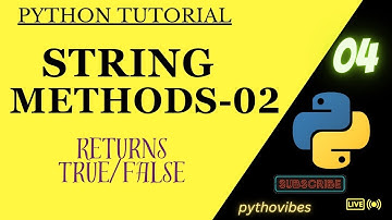 Python string methods part 2|#python #interview #pythontutorial #programming @pythonvibes_ #coding