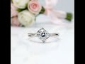 1.0 Ct Round Diamond Option Angel Engagement Ring- Affordable Diamonds From Black Diamonds- New York