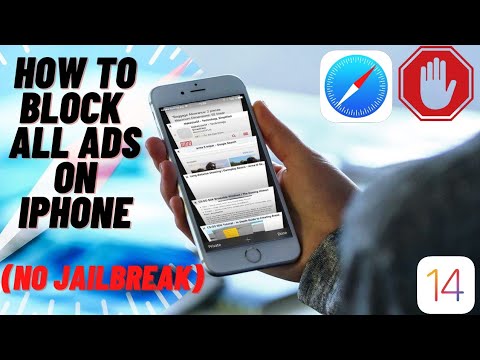 How To Block All Ads On Safari In iPhone  Block All Unwanted Ads On iPhone iOS 14  No Jailbreak