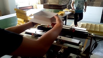 automatic machine for high quality lid and base box for sale