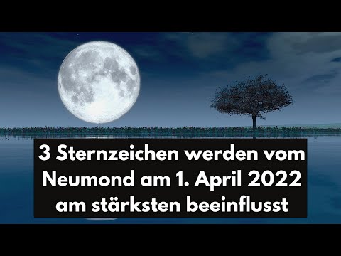 Video: Mondaussaatkalender für April 2022