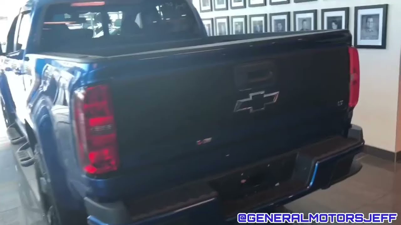 2019 Custom Chevy Colorado-Kinetic Blue