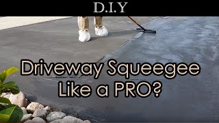 1 Minute DIY Tips - How To Use Driveway Squeegee like a Pro?