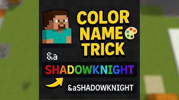 🔥 Learn How to Write Colored Names in Minecraft.io!