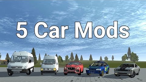 5 Car Mods | Simple Car Crash Physics Simulator