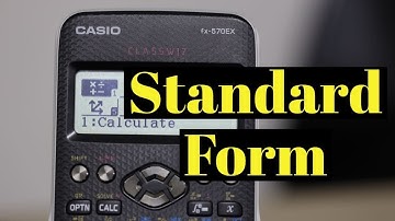 How to solve Standard Form using Casio 570EX?