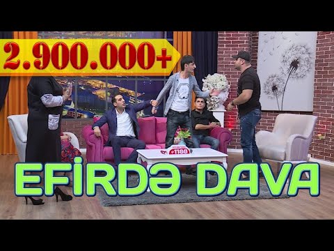 EFİRDƏ DAVA!!! Meyxanaçı və müğənni qarşıdurması