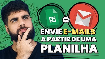 Google Sheets + Gmail: Como ENVIAR E-MAILS através de uma planilha SEM PROGRAMAR!