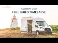 From Cargo Van to Tiny Home - Full Build Timelapse