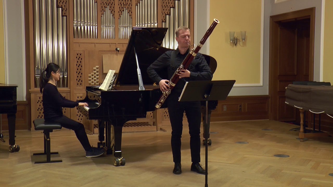 Camille SaintSaëns Bassoon Sonata op.168 I YouTube