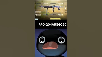 Best RPD  Gunsmith in Season 10 COD Mobile: No Recoil High Damage #shorts #codm #callofdutymobile