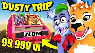 BARDZO DŁUGA PODRÓŻ Z ROXY, ALE TO ROBLOX | DUSTY TRIP