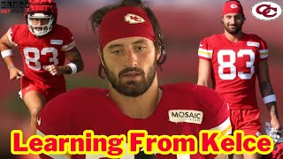 Chiefs TE Noah Gray Calls Chiefs TE Travis Kelce The Best Tight End To Ever Play In The NFL
