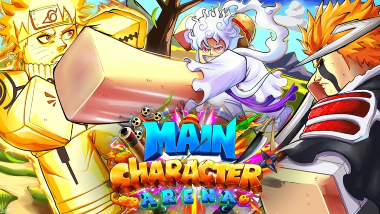 New Roblox Anime Arena Game Main Character Arena - YouTube