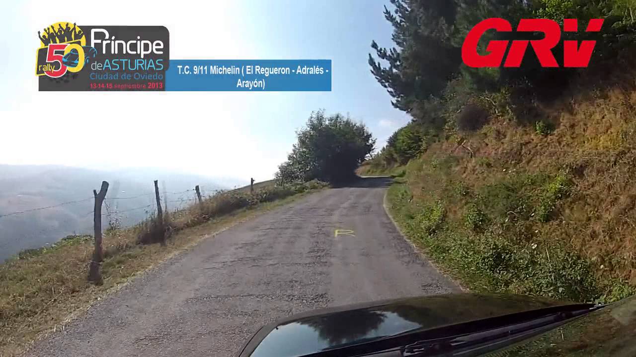 Tramo Rallye Principe de Asturias 2013 - Michelin (El Reguerón - Adralés - Arayón)