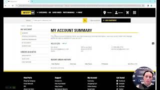 Parts.Cat.Com | Account setup