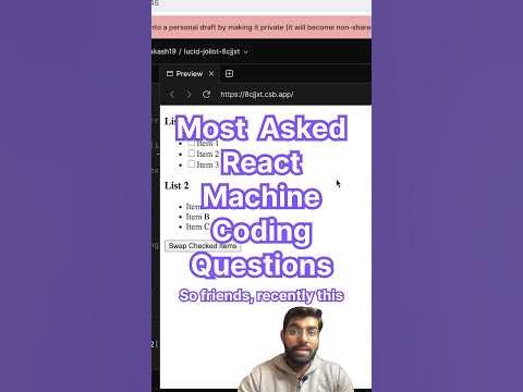 React js coding practice #shorts #javascript #react #coding - YouTube