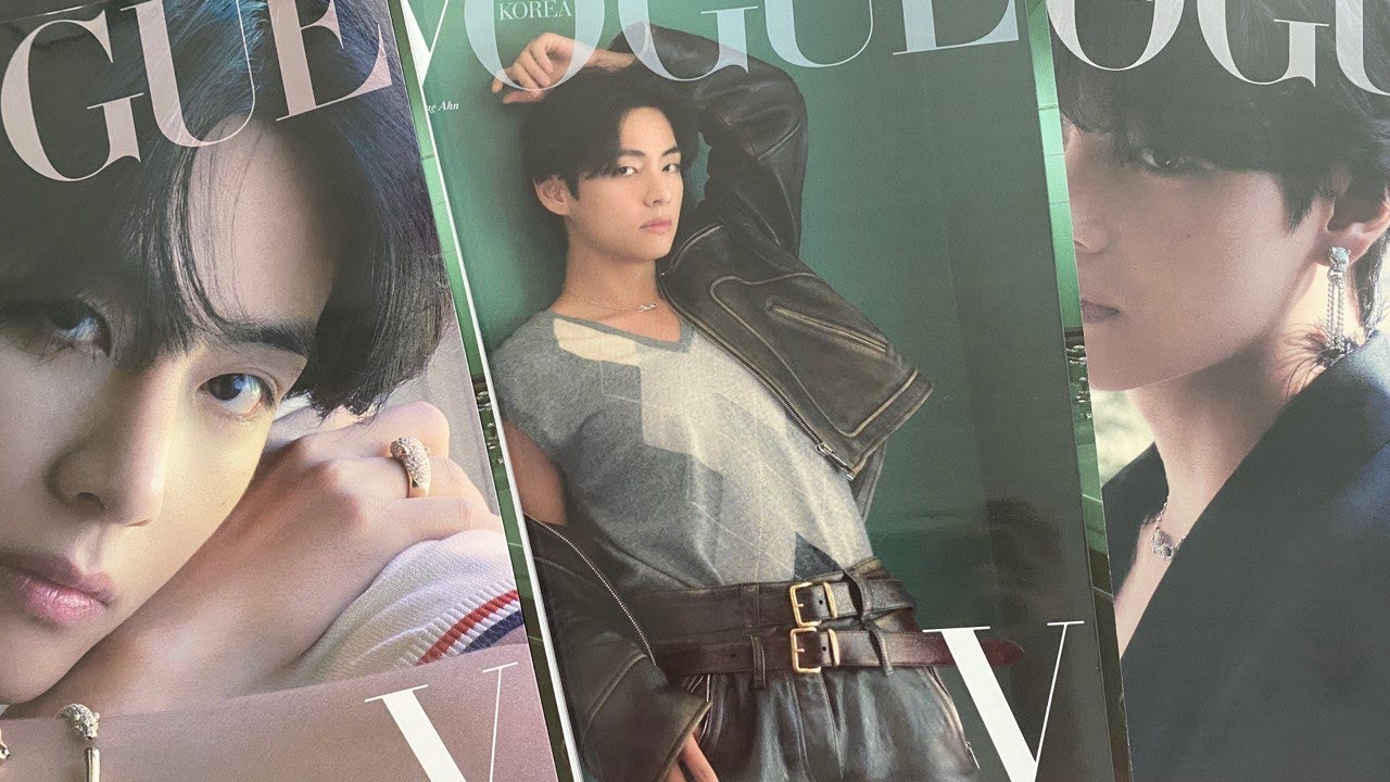 VOGUE Korea Magazine 2023 April BTS JIMIN COVER K POP, K STAR, K