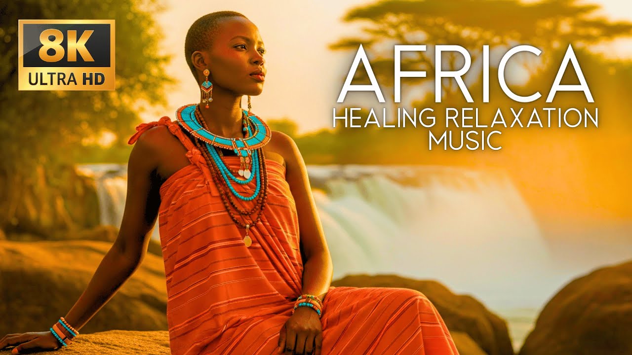 Emotional African Ambient Music - Soothing African Vocal Song - for Healing & Stress Relief