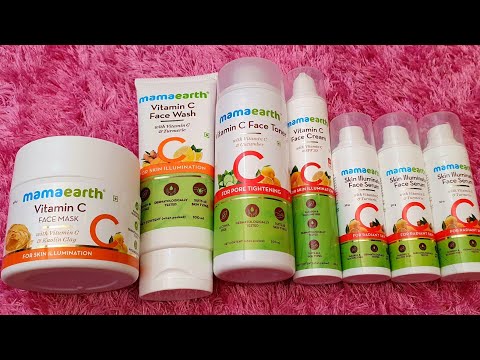Mamaearth VITAMIN C morning skincare routine | how to get glowing illuminating | RARA |#GottaCmyGlow