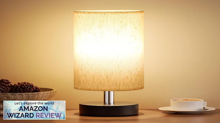 Small Table Lamp for Bedroom Bedside Lamps for Night Stands Minimalist Review
