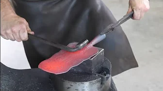 Forging A Garden Trowel