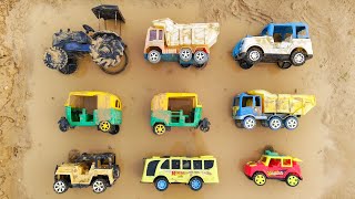Mini Toys Wala Cartoon | HMT Tractor & Sonalika Tractor | Dump Truck & Tata Truck | Parth Kids