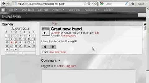 WordPress Tutorial - How to Insert Audio or MP3 Files in WordPress