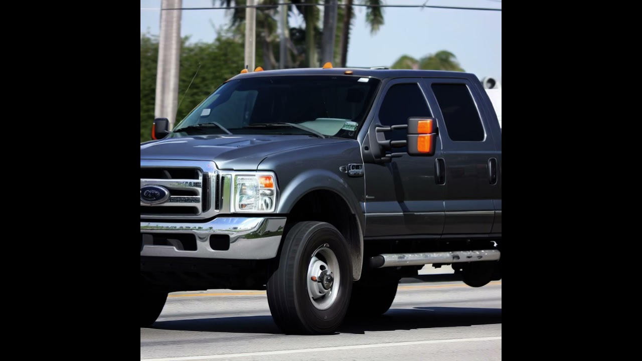 2006 Ford F-250 Power Stroke Diesel Pickup idling sound effect