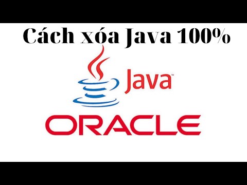 Video: Cách Gỡ Cài đặt Java