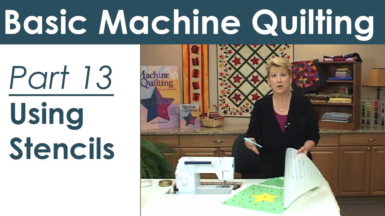 Angela's Tips for Using Quilting Stencils