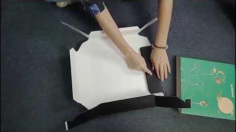 HƯỚNG DẪN GẤP HỘP BÁNH TRUNG THU DẠNG HỘP BAO DIÊM