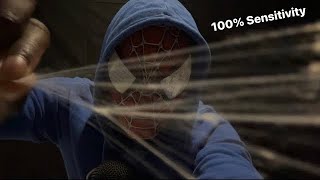 ASMR Mouth Sounds & Hand Movements at 100% Sensitivity ( +SpiderWebs🕸️)